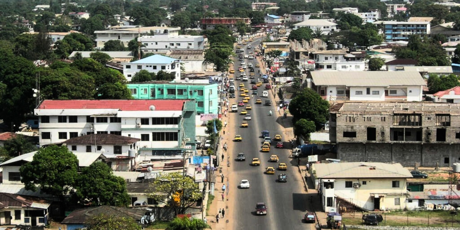 Monrovia Cityscape